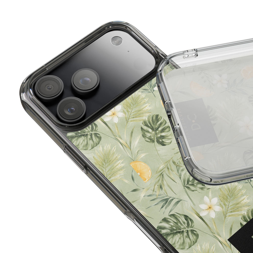Tropical Leaves Limited Edition iPhone/Samsung Clear Case—