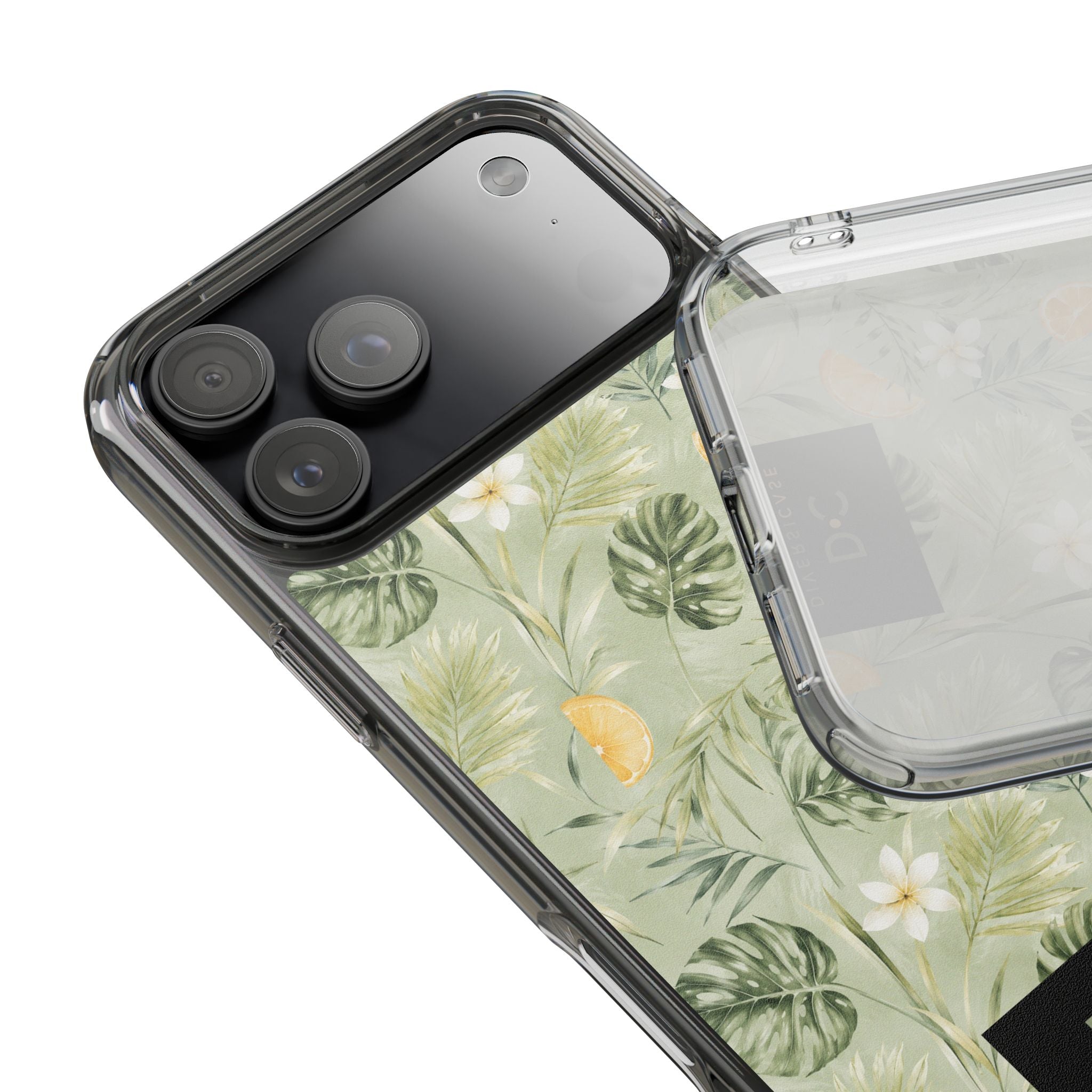 Tropical Leaves Limited Edition iPhone/Samsung Clear Case—