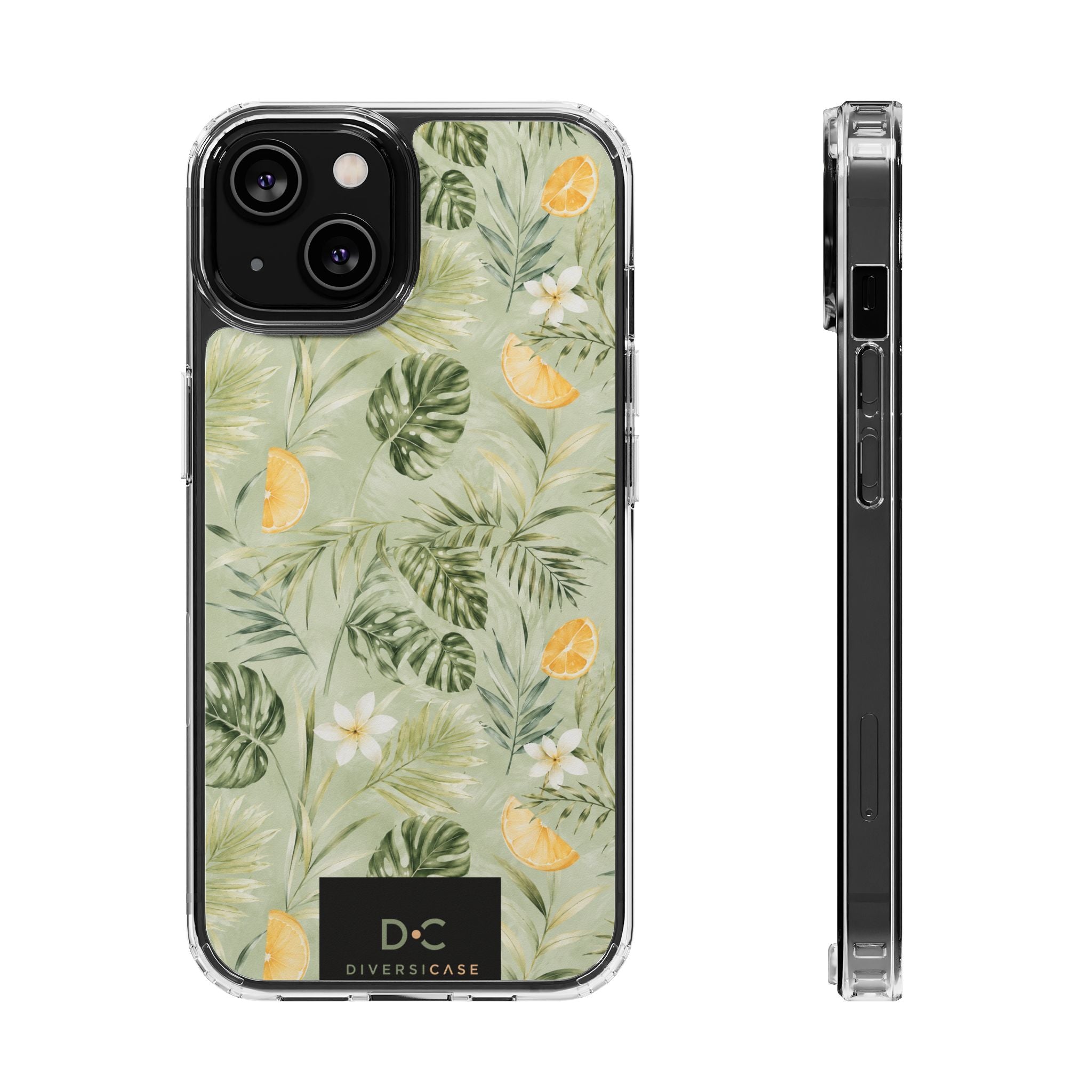 Tropical Leaves Limited Edition iPhone/Samsung Clear Case—