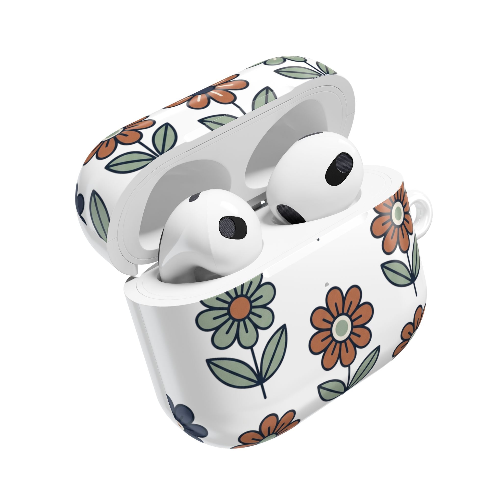 Retro Daisy AirPod Case—