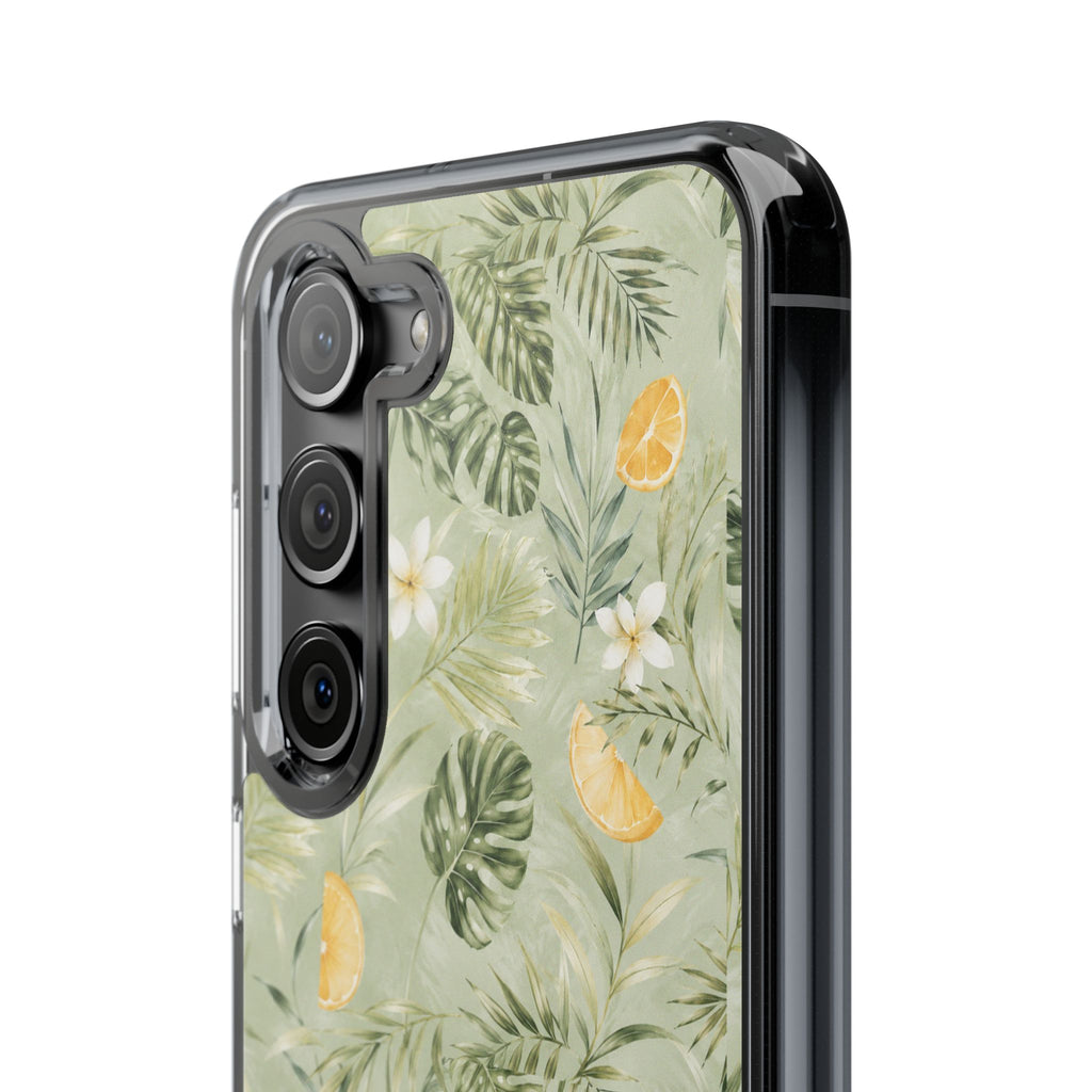 Tropical Leaves Limited Edition iPhone/Samsung Clear Case—