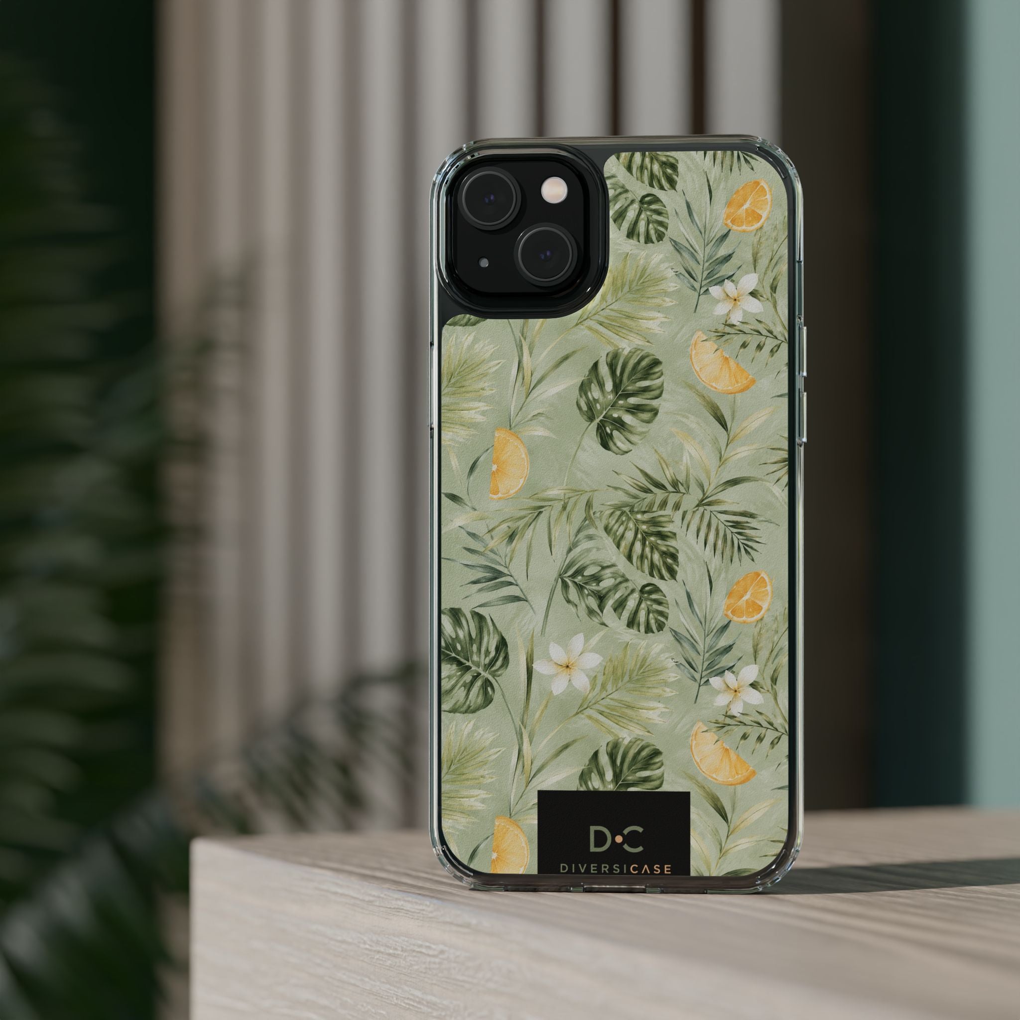 Tropical Leaves Limited Edition iPhone/Samsung Clear Case—