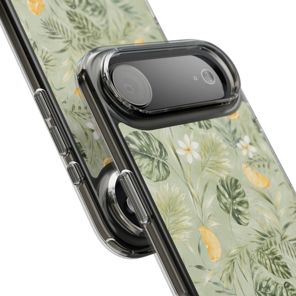Tropical Leaves Limited Edition iPhone/Samsung Clear Case—