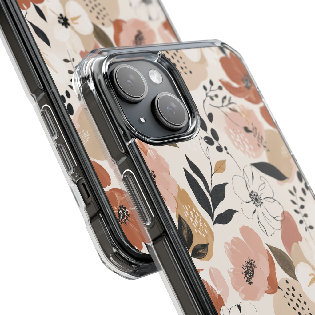 Bloom & Ink Clear iPhone Case MagSafe Compatible—