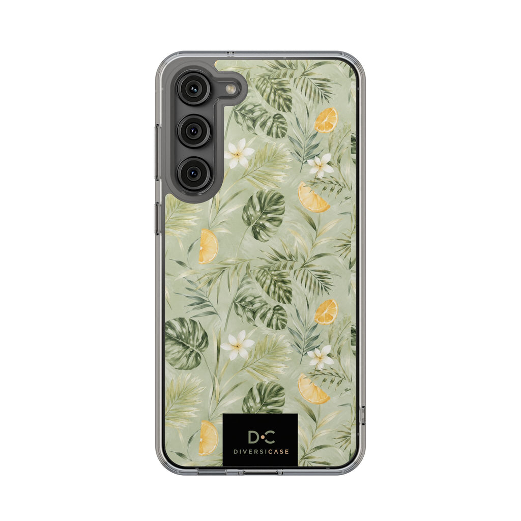 Tropical Leaves Limited Edition iPhone/Samsung Clear Case—