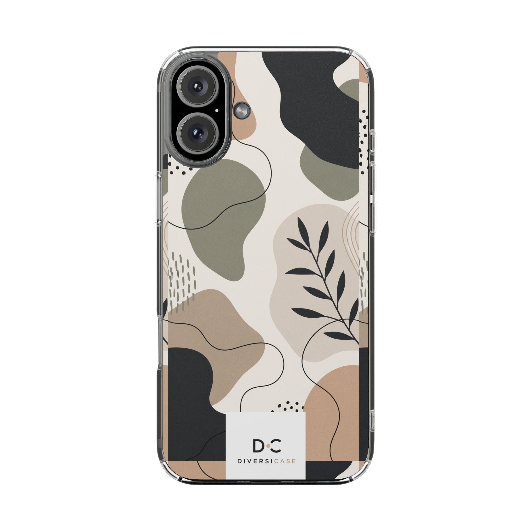 Neutral Abstract iPhone Case—