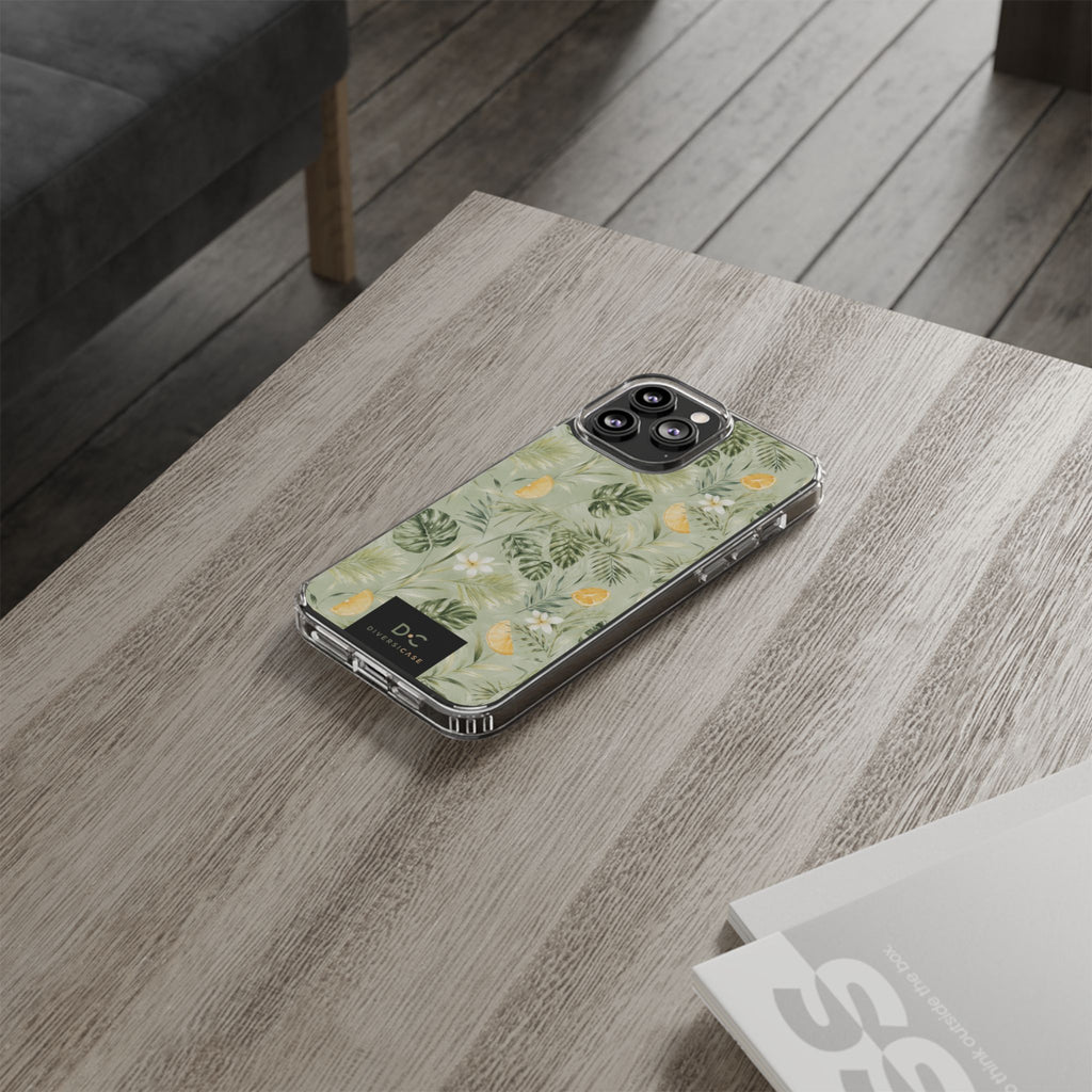 Tropical Leaves Limited Edition iPhone/Samsung Clear Case—