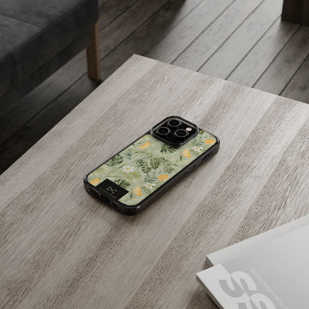 Tropical Leaves Limited Edition iPhone/Samsung Clear Case—