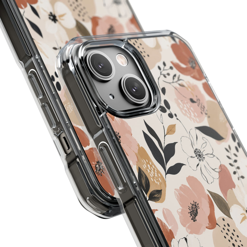 Bloom & Ink Clear iPhone Case MagSafe Compatible—