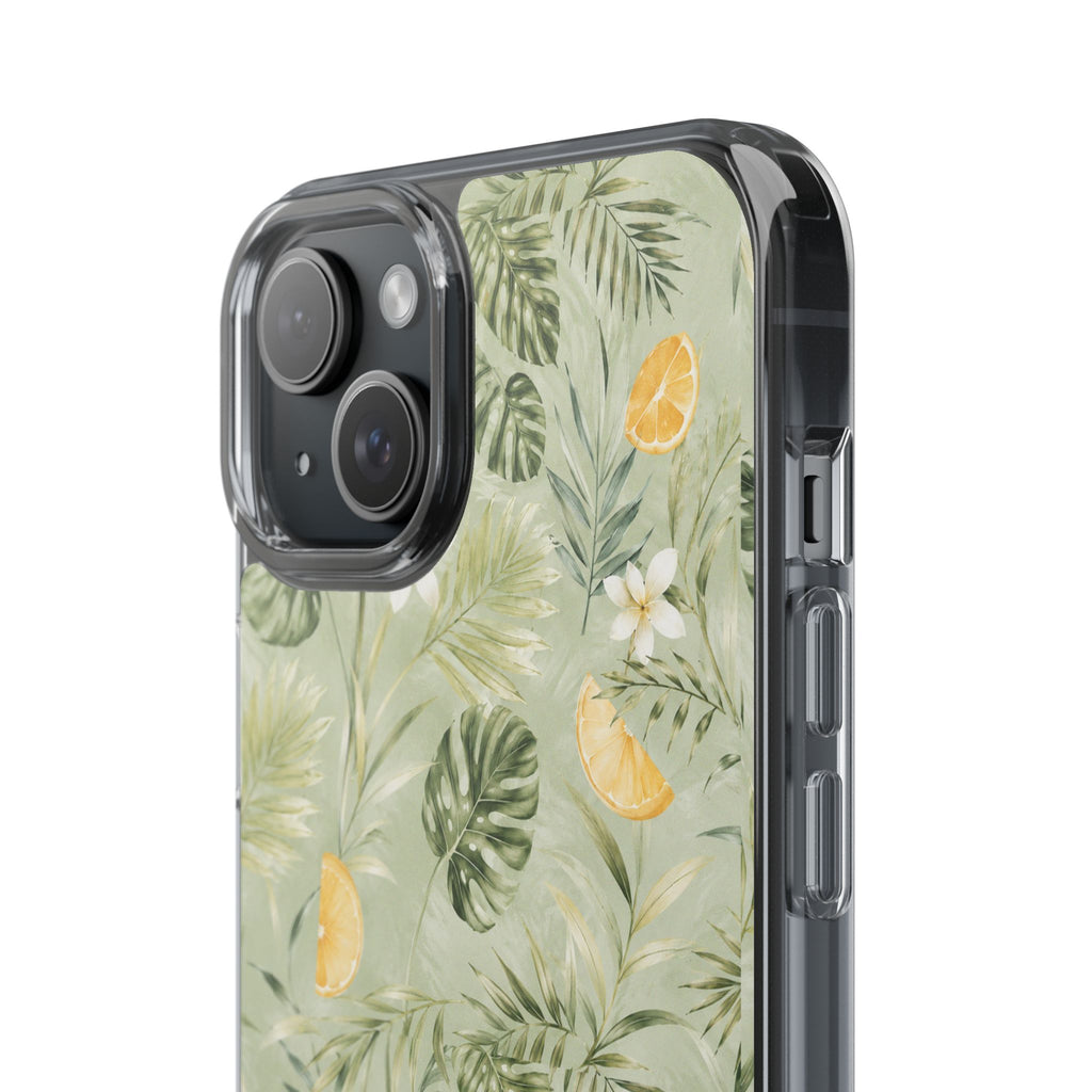 Tropical Leaves Limited Edition iPhone/Samsung Clear Case—