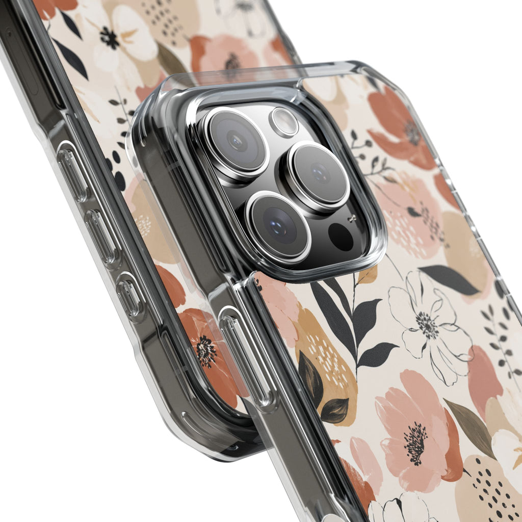 Bloom & Ink Clear iPhone Case MagSafe Compatible—
