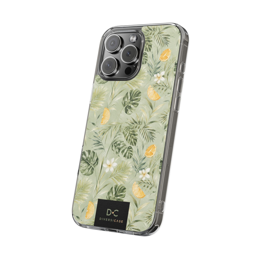 Tropical Leaves Limited Edition iPhone/Samsung Clear Case—