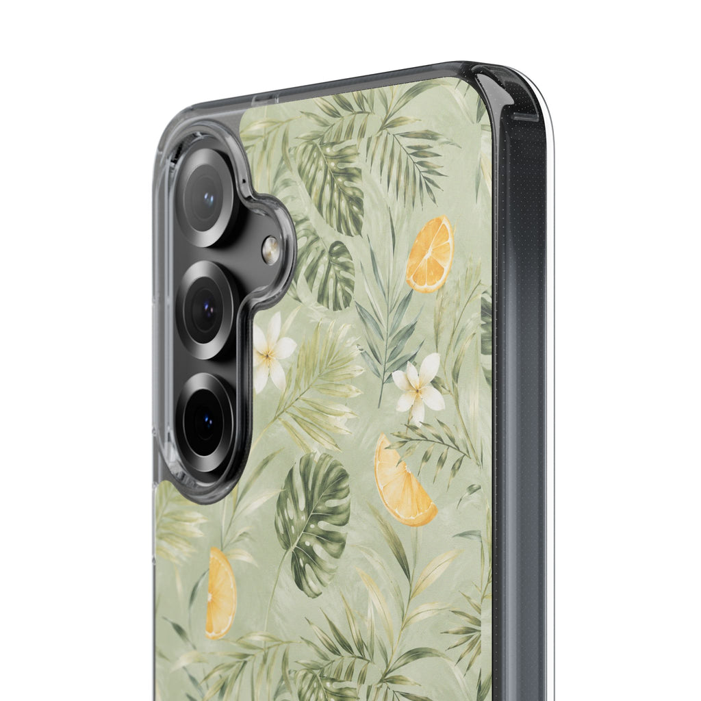 Tropical Leaves Limited Edition iPhone/Samsung Clear Case—