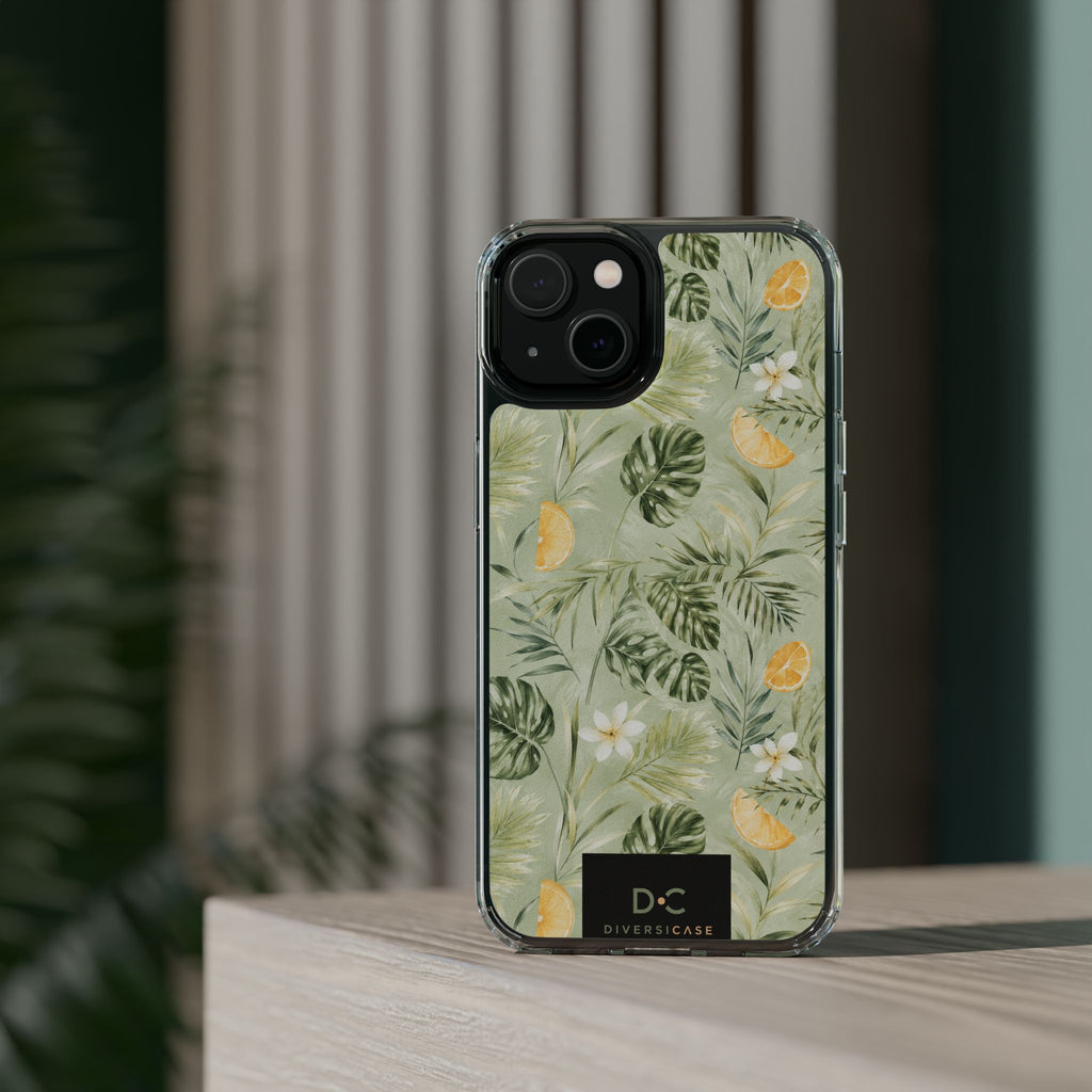 Tropical Leaves Limited Edition iPhone/Samsung Clear Case—