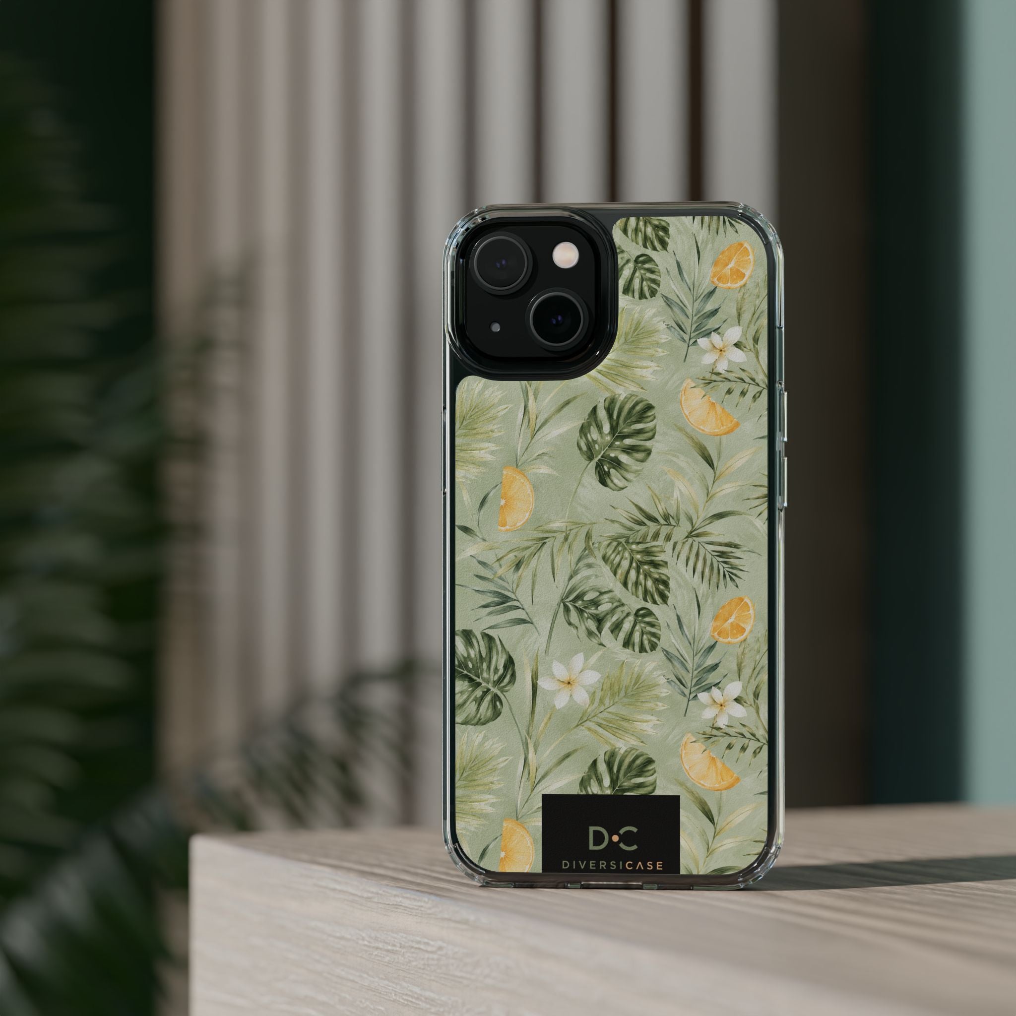 Tropical Leaves Limited Edition iPhone/Samsung Clear Case—