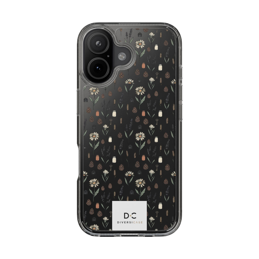 Clear Floral iPhone Case—