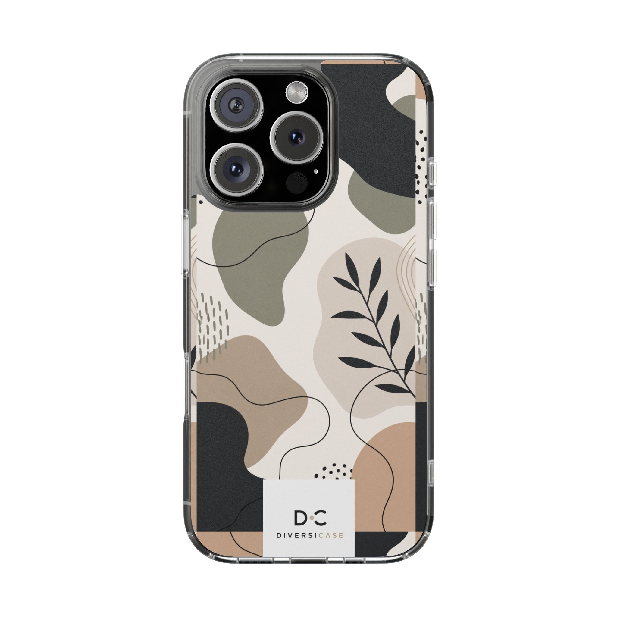 Neutral Abstract iPhone Case—