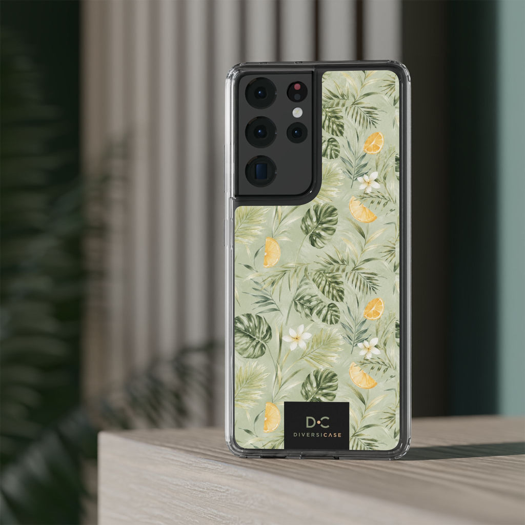 Tropical Leaves Limited Edition iPhone/Samsung Clear Case—