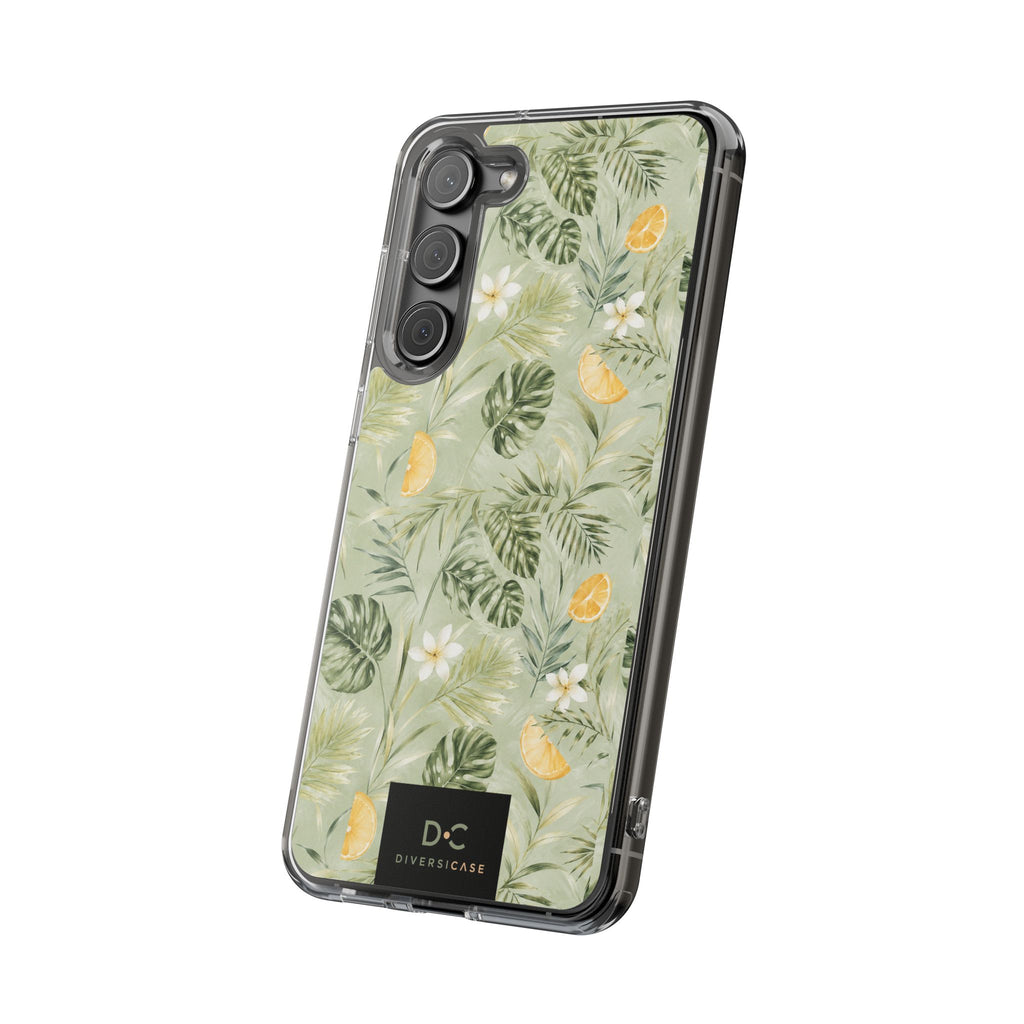 Tropical Leaves Limited Edition iPhone/Samsung Clear Case—