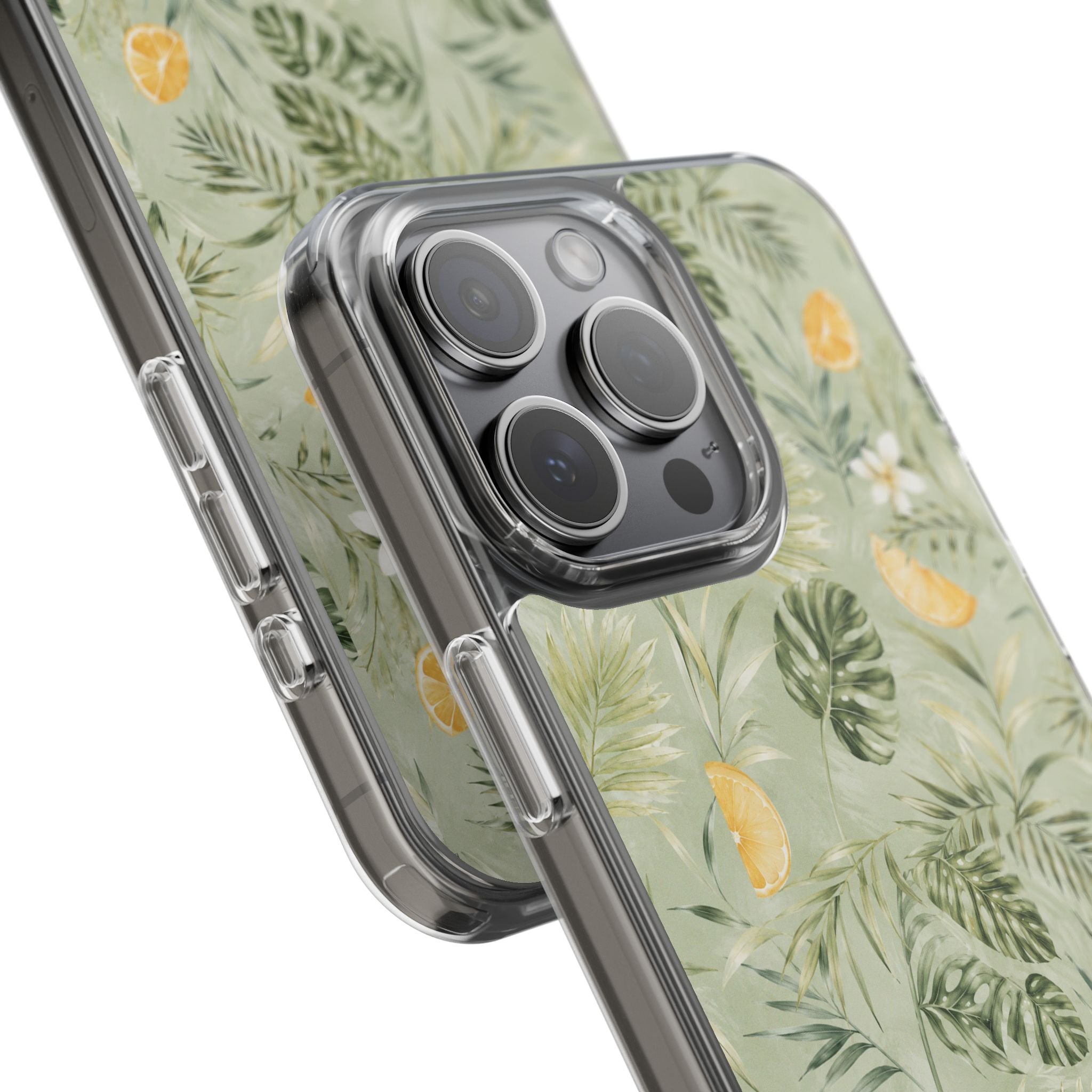 Tropical Leaves Limited Edition iPhone/Samsung Clear Case—