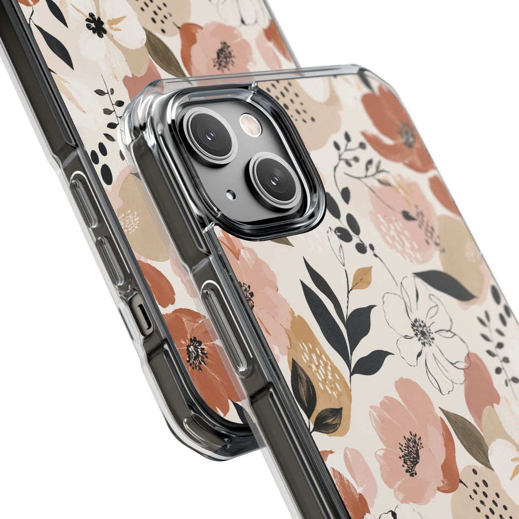 Bloom & Ink Clear iPhone Case MagSafe Compatible—