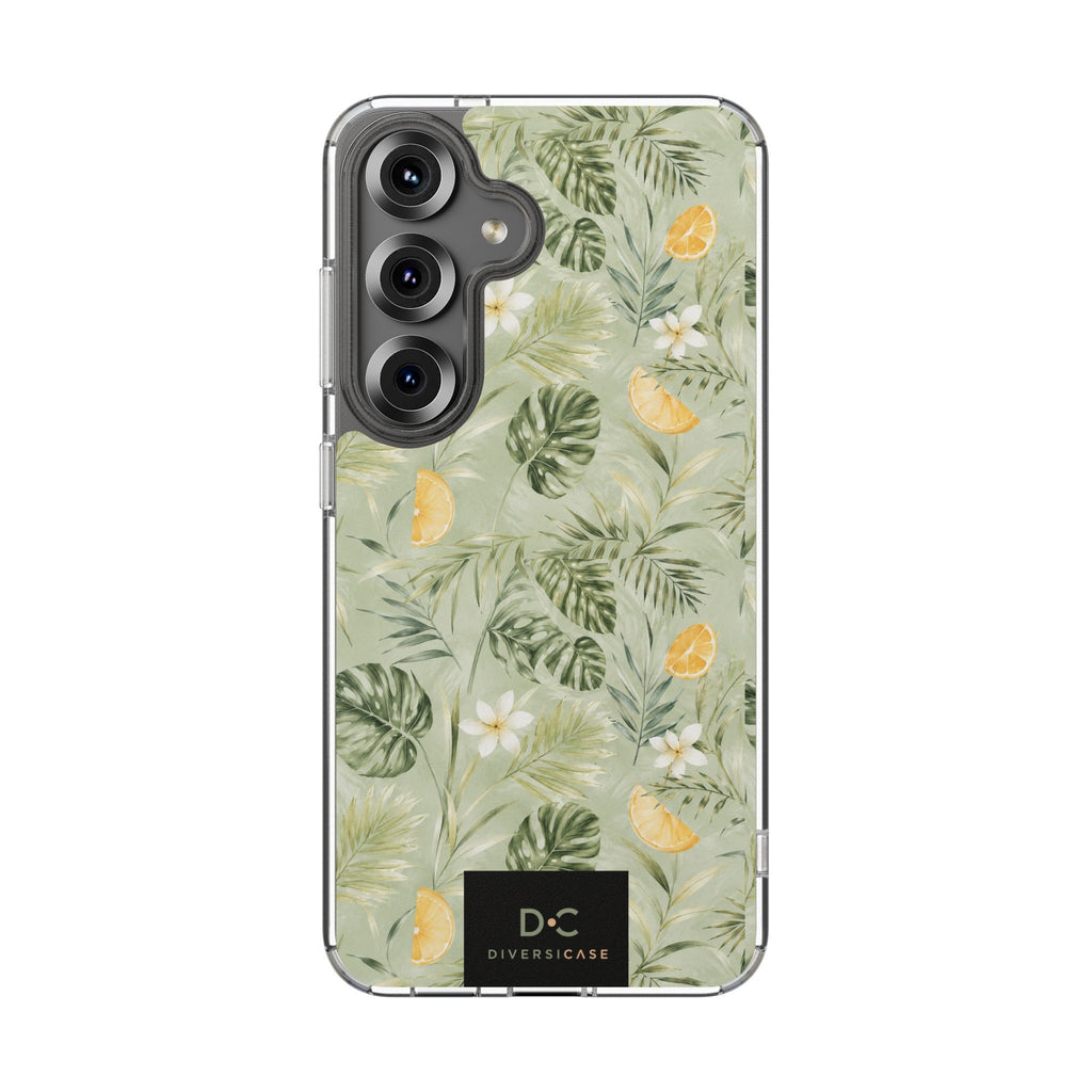 Tropical Leaves Limited Edition iPhone/Samsung Clear Case—