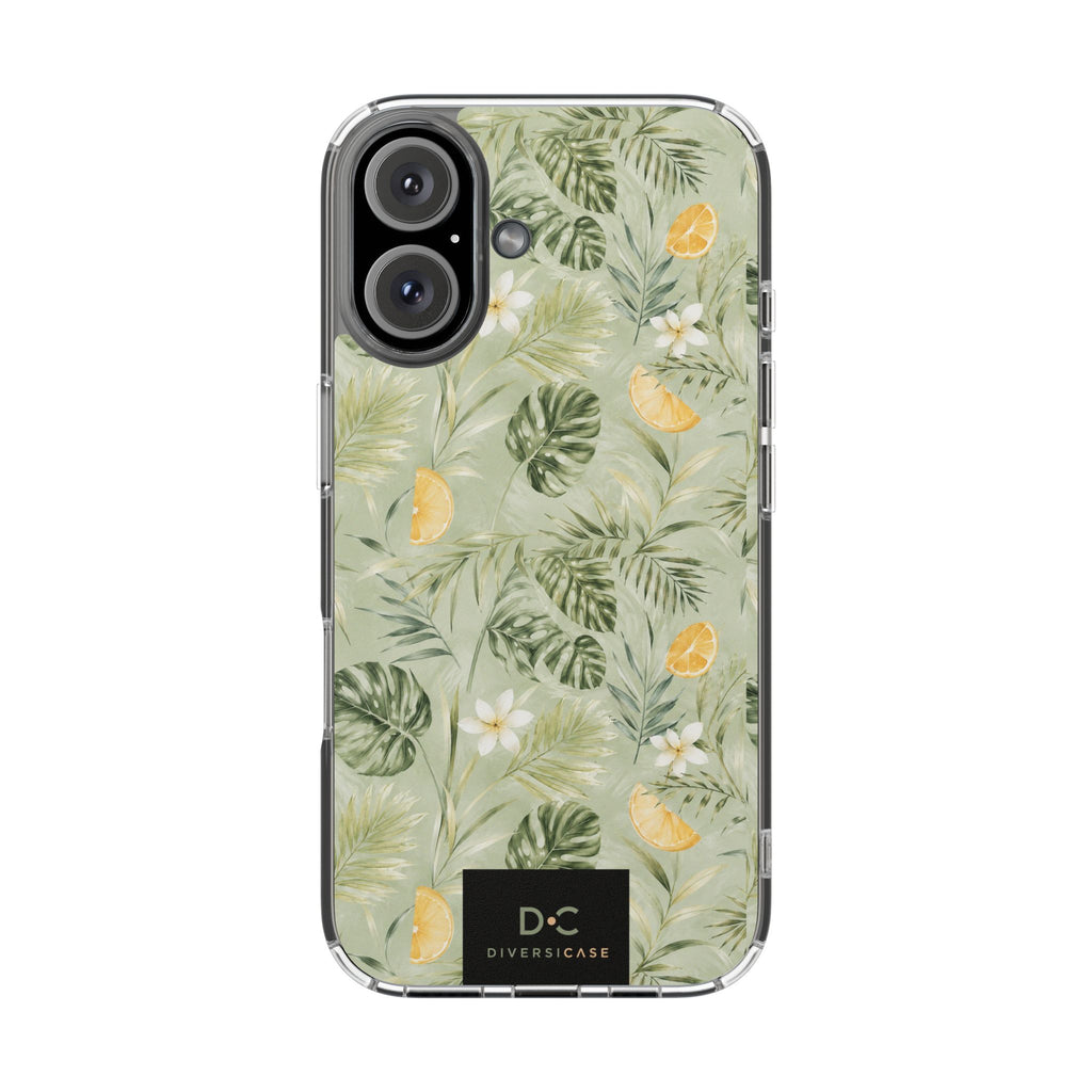 Tropical Leaves Limited Edition iPhone/Samsung Clear Case—