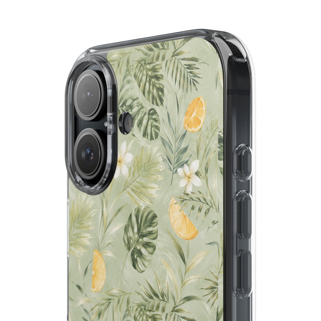 Tropical Leaves Limited Edition iPhone/Samsung Clear Case—
