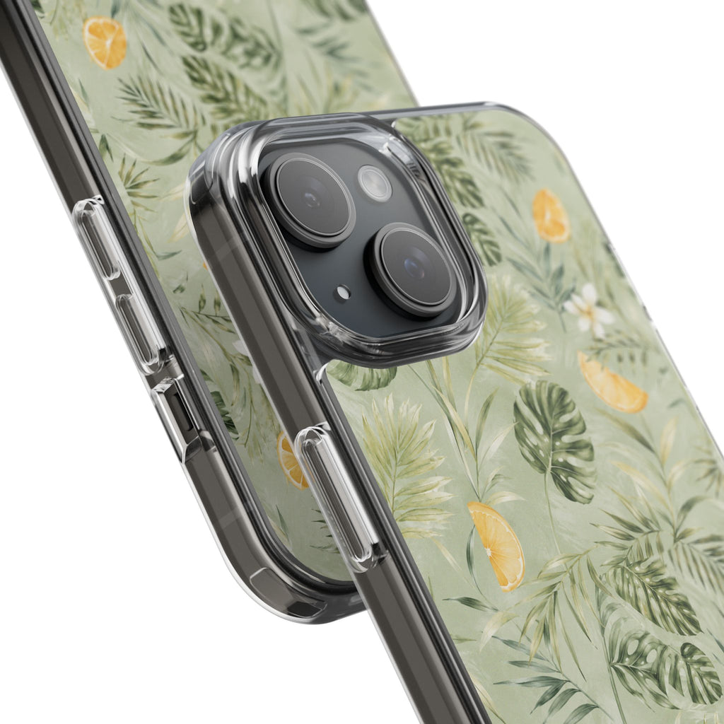 Tropical Leaves Limited Edition iPhone/Samsung Clear Case—