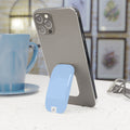 Sky Blue Phone Grip & Stand — Slim Click-On Grip