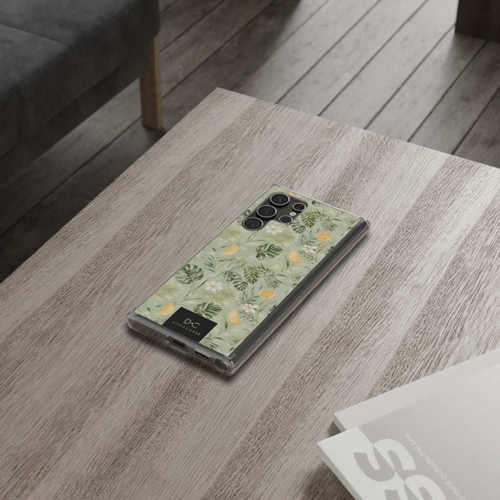 Tropical Leaves Limited Edition iPhone/Samsung Clear Case—