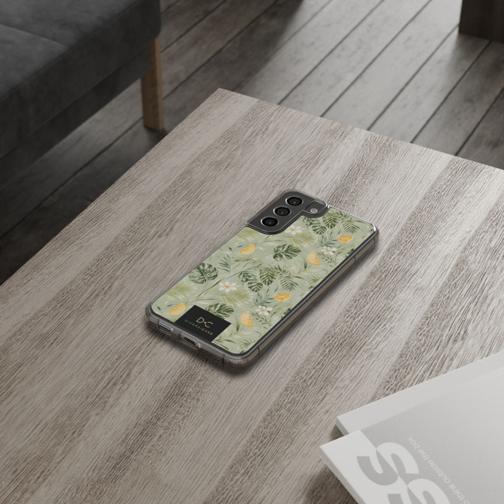 Tropical Leaves Limited Edition iPhone/Samsung Clear Case—