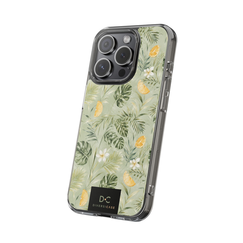 Tropical Leaves Limited Edition iPhone/Samsung Clear Case—