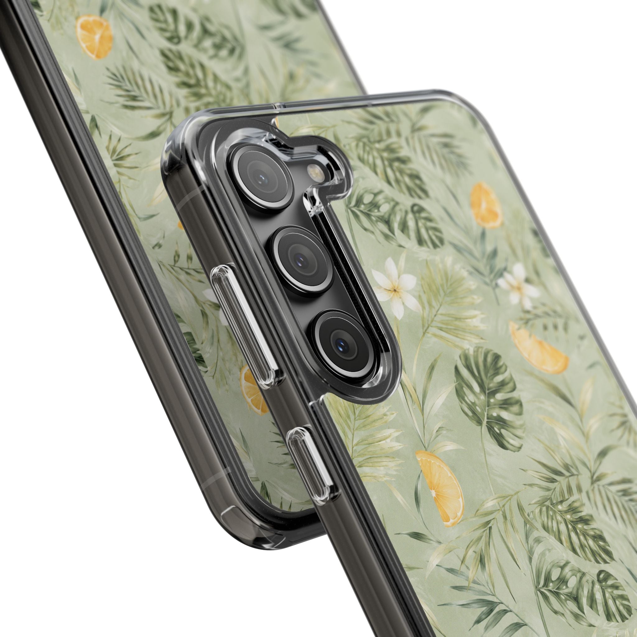 Tropical Leaves Limited Edition iPhone/Samsung Clear Case—