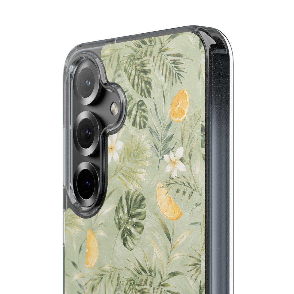 Tropical Leaves Limited Edition iPhone/Samsung Clear Case—