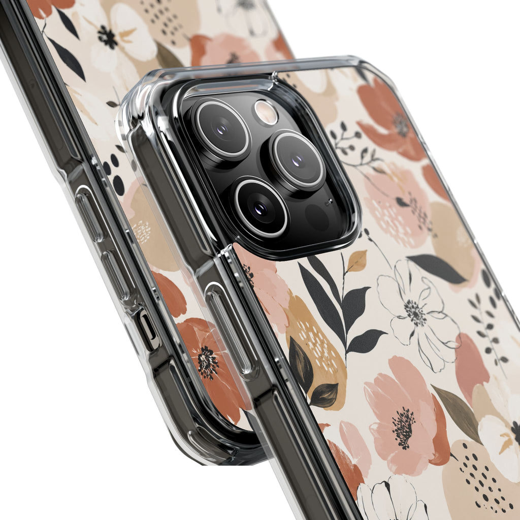 Bloom & Ink Clear iPhone Case MagSafe Compatible—