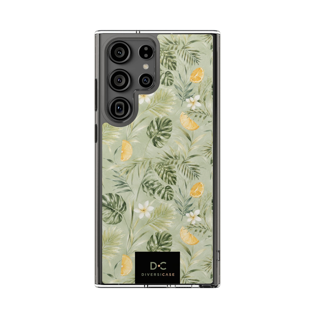 Tropical Leaves Limited Edition iPhone/Samsung Clear Case—