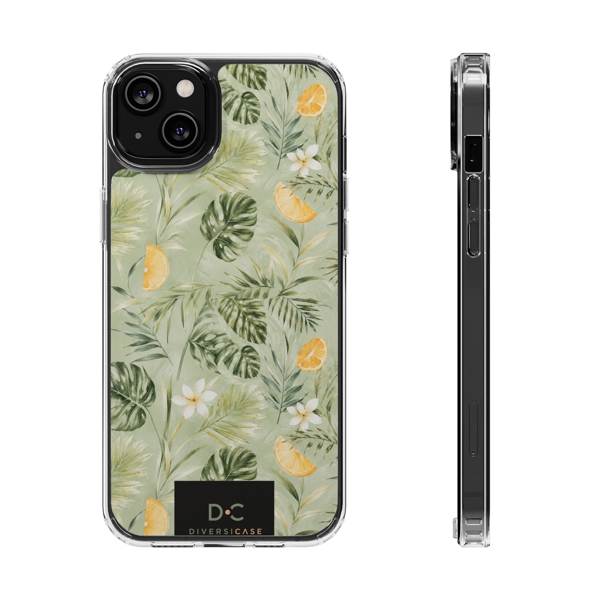 Tropical Leaves Limited Edition iPhone/Samsung Clear Case—