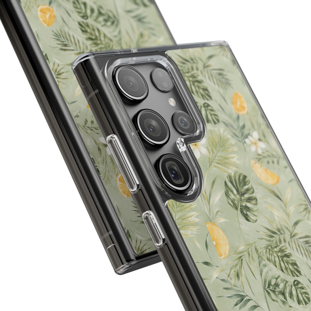Tropical Leaves Limited Edition iPhone/Samsung Clear Case—