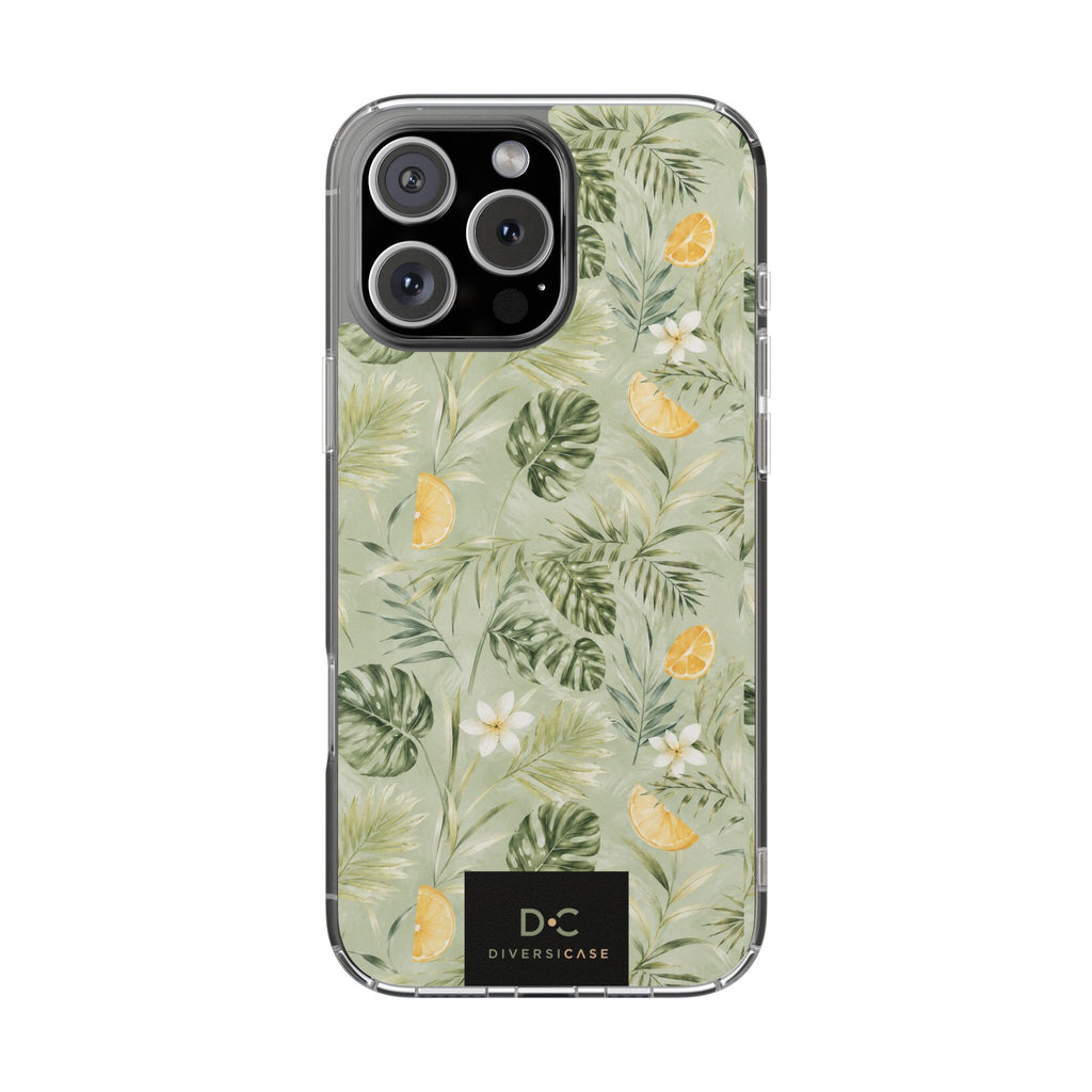 Tropical Leaves Limited Edition iPhone/Samsung Clear Case—