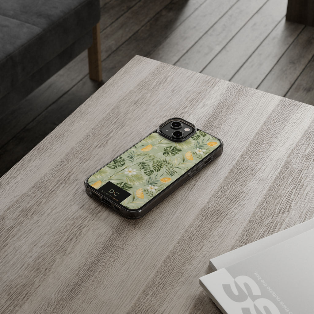 Tropical Leaves Limited Edition iPhone/Samsung Clear Case—