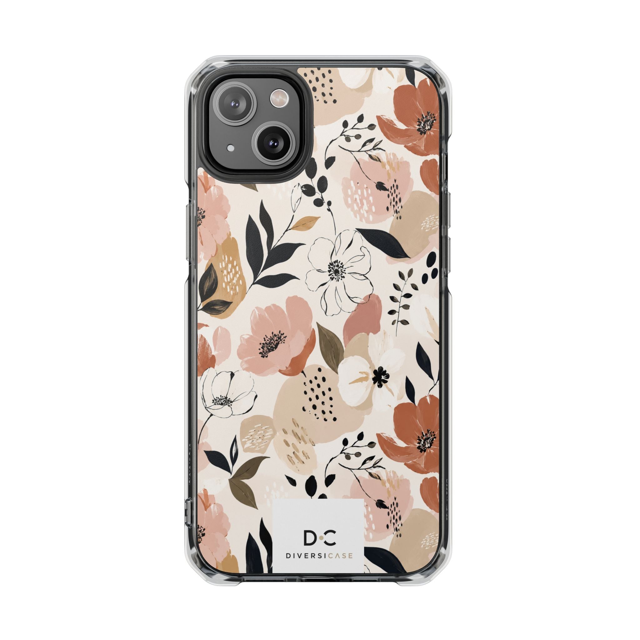 Bloom & Ink Clear iPhone Case MagSafe Compatible—
