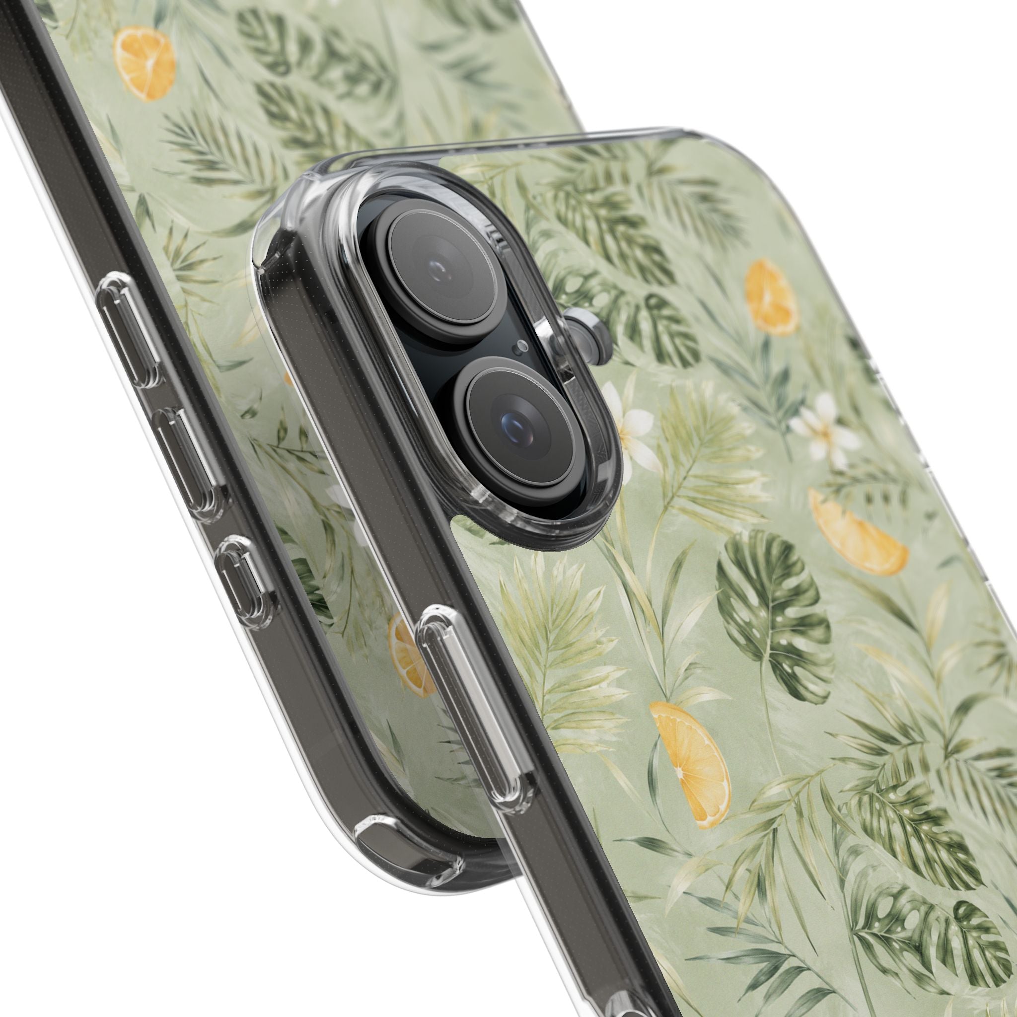 Tropical Leaves Limited Edition iPhone/Samsung Clear Case—