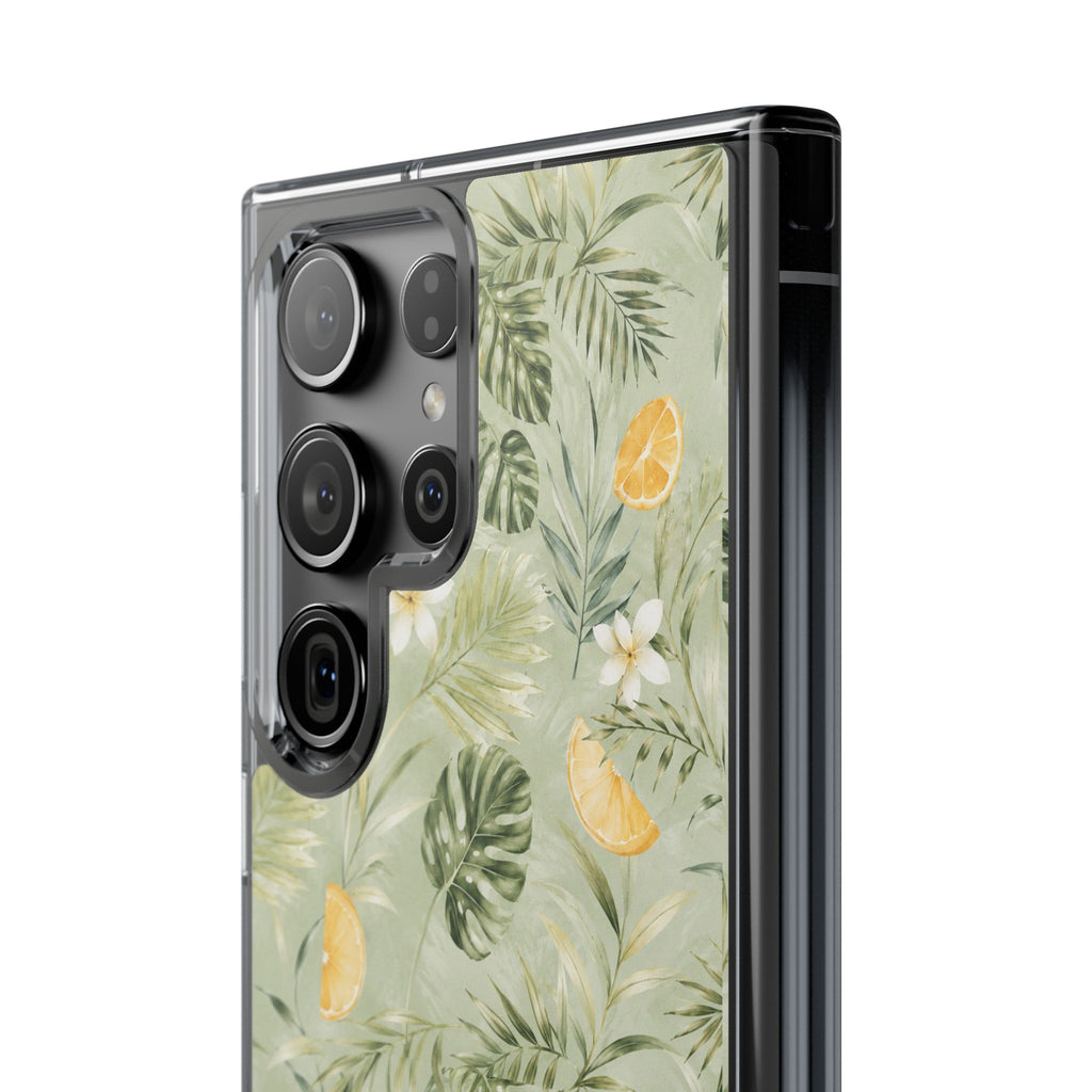 Tropical Leaves Limited Edition iPhone/Samsung Clear Case—