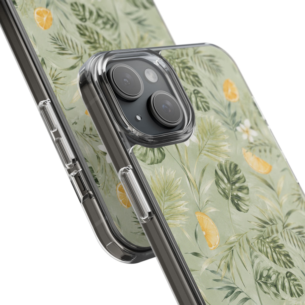 Tropical Leaves Limited Edition iPhone/Samsung Clear Case—