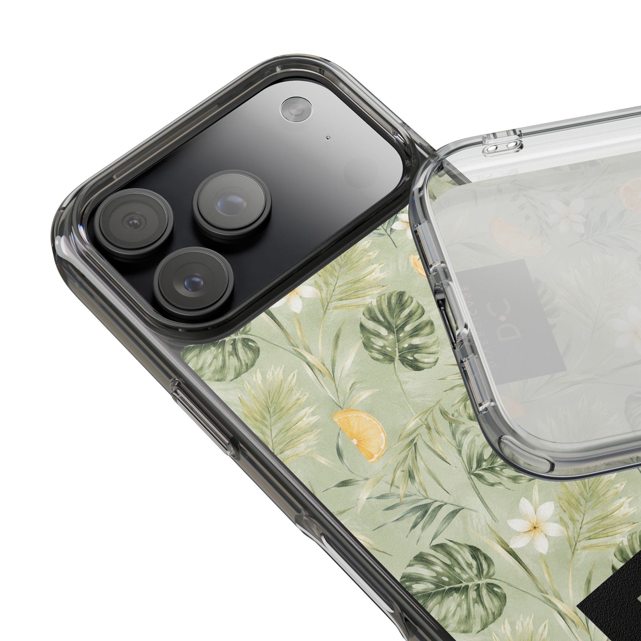 Tropical Leaves Limited Edition iPhone/Samsung Clear Case—
