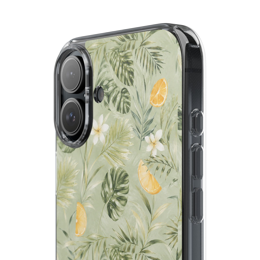 Tropical Leaves Limited Edition iPhone/Samsung Clear Case—